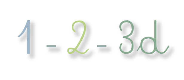 1-2-3ecrit 1-2-3d écrit