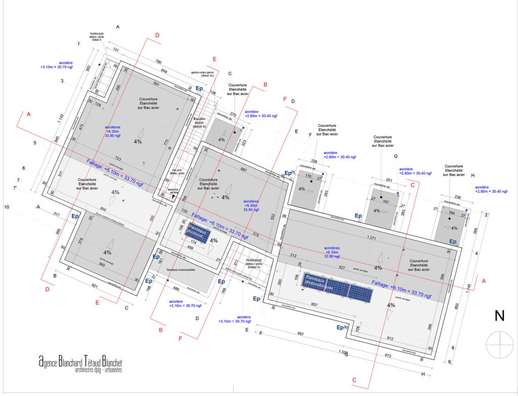 Plan toiture