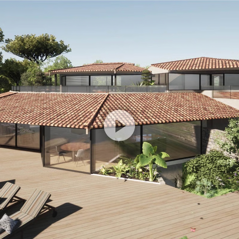 animation 3D villa