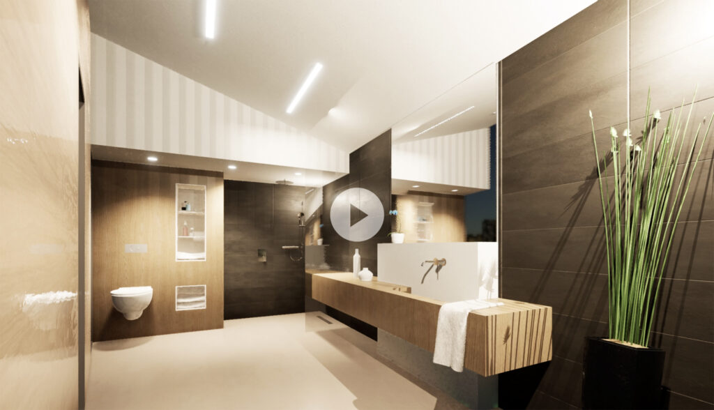 Animation 3D salle de bain